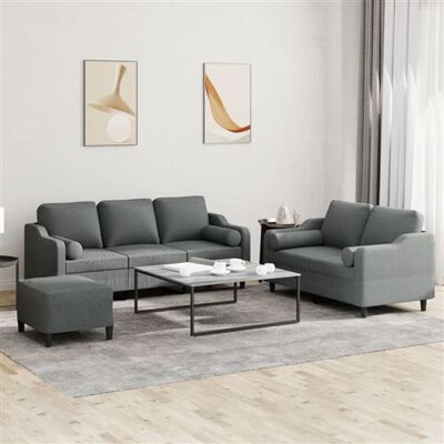 Ensemble Canapé VIDAXL - Tissu Durable, Élégant et Compact - Publicité Ensemble Canapé VIDAXL - Tissu Durable, Élégant et Compact - Publicité