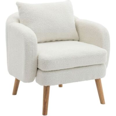 Non communiqué YeMaster Fauteuil simple et moderne, canapé simple, chaise de loisirs, 71*72*71cm, blanc Blanc - Publicité Non communiqué YeMaster Fauteuil simple et moderne, canapé simple, chaise de loisirs, 71*72*71cm, blanc Blanc - Publicité