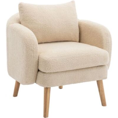 Non communiqué YeMaster Fauteuil simple et moderne, canapé simple, chaise de loisirs, 71*72*71cm, beige Beige - Publicité Non communiqué YeMaster Fauteuil simple et moderne, canapé simple, chaise de loisirs, 71*72*71cm, beige Beige - Publicité