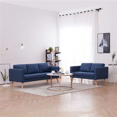 Non communiqué vidaXL Ensemble de Canapé 2 pcs Mobilier de Salon Meuble de Salon Canapé-Lit Sofa de Salon Maison Salle de Séjour Intérieur Tissu Bleu 276853 Bleu - Publicité Non communiqué vidaXL Ensemble de Canapé 2 pcs Mobilier de Salon Meuble de Salon Canapé-Lit Sofa de Salon Maison Salle de Séjour Intérieur Tissu Bleu 276853 Bleu - Publicité