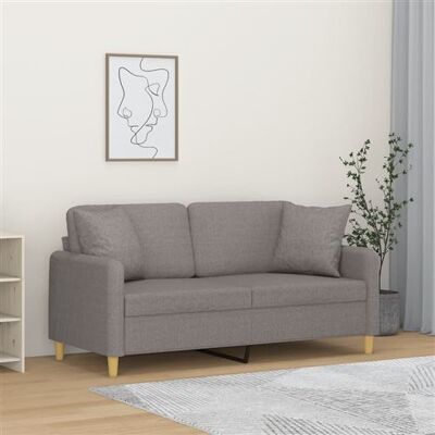 Canapé 2 places vidaXL - Design moderne, Tissu durable, Structure stable - Publicité Canapé 2 places vidaXL - Design moderne, Tissu durable, Structure stable - Publicité