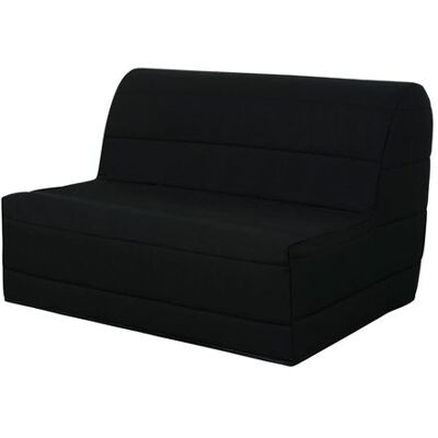 Non communiqué Banquette BZ MELISSA 140 x 190, pearl noir gris - Publicité Non communiqué Banquette BZ MELISSA 140 x 190, pearl noir gris - Publicité