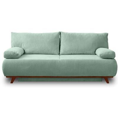 Non communiqué Canape droit BEST MOBILIER 3 places en polyester transparent 193 x 193 x 84 cm Bleu - Publicité Non communiqué Canape droit BEST MOBILIER 3 places en polyester transparent 193 x 193 x 84 cm Bleu - Publicité