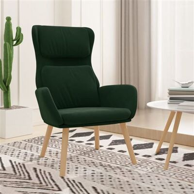 Non communiqué vidaXL Fauteuil relax velours jaune foncé Vert - Publicité Non communiqué vidaXL Fauteuil relax velours jaune foncé Vert - Publicité