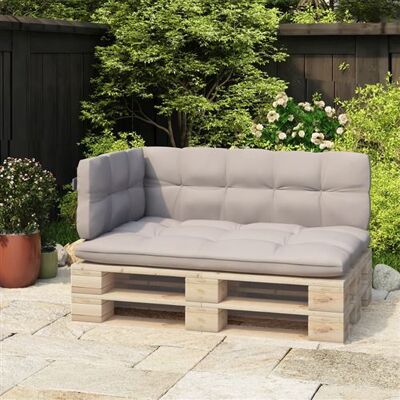 Non communiqué vidaXL Dossier pour canapé palette Gris 110 cm Fer Gris - Publicité Non communiqué vidaXL Dossier pour canapé palette Gris 110 cm Fer Gris - Publicité