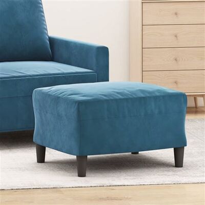 Non communiqué vidaXL Tabouret 60x50x41 cm velours bleu349302 Bleu - Publicité Non communiqué vidaXL Tabouret 60x50x41 cm velours bleu349302 Bleu - Publicité