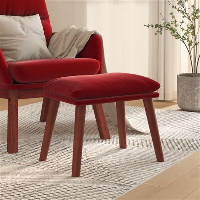 Non communiqué vidaXL Repose-pied Pouf de Salon Tabouret de Canapé Meuble de Salle de Séjour Tabouret de Salon Intérieur Rouge Bordeaux 45x29,5x35 cm Velours Rouge - Publicité Non communiqué vidaXL Repose-pied Pouf de Salon Tabouret de Canapé Meuble de Salle de Séjour Tabouret de Salon Intérieur Rouge Bordeaux 45x29,5x35 cm Velours Rouge - Publicité