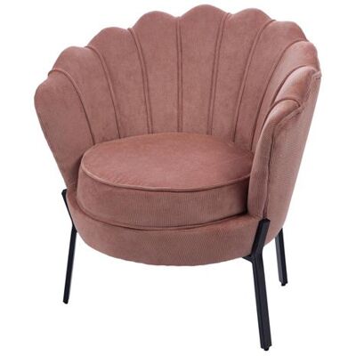 Non communiqué Fauteuil Rose Madeline - Amadeus - Rose - Tissu Rose - Publicité Non communiqué Fauteuil Rose Madeline - Amadeus - Rose - Tissu Rose - Publicité