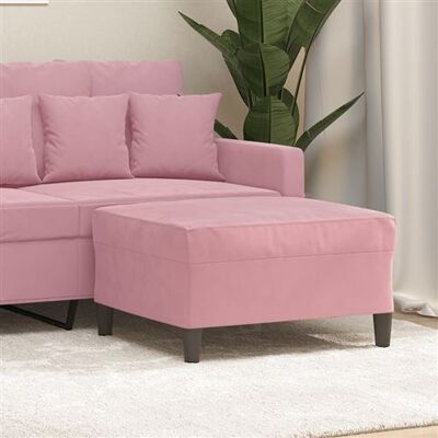 Non communiqué vidaXL Tabouret 70x55x41 cm velours roze349320 Rose - Publicité Non communiqué vidaXL Tabouret 70x55x41 cm velours roze349320 Rose - Publicité