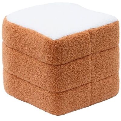 Non communiqué Atmosphera for Kids - Pouf Enfant Design "Toast" 38cm Beige Beige - Publicité Non communiqué Atmosphera for Kids - Pouf Enfant Design "Toast" 38cm Beige Beige - Publicité