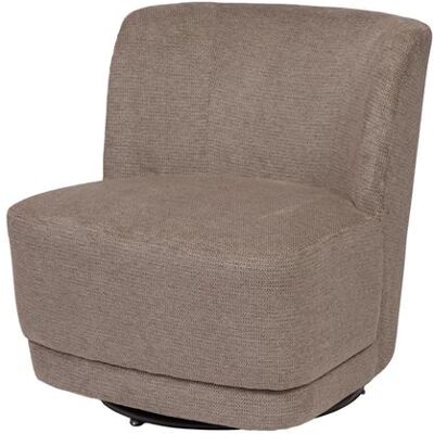 Non communiqué Fauteuil marron Berny - Amadeus - Marron - Tissu Marron - Publicité Non communiqué Fauteuil marron Berny - Amadeus - Marron - Tissu Marron - Publicité