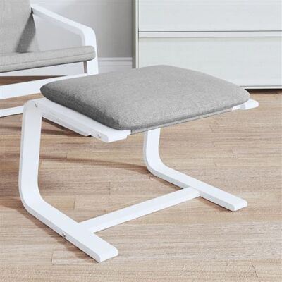 Non communiqué vidaXL Repose-pied, Tabouret avec Coussin, Siège avec Cadre en Bois, Meuble de Salon Salle de Séjour Intérieur, Moderne, Gris Clair Tissu Gris clair - Publicité Non communiqué vidaXL Repose-pied, Tabouret avec Coussin, Siège avec Cadre en Bois, Meuble de Salon Salle de Séjour Intérieur, Moderne, Gris Clair Tissu Gris clair - Publicité