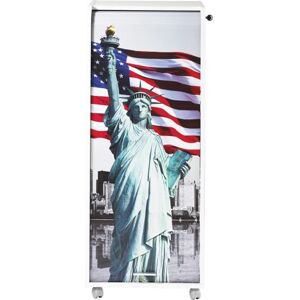 Simmob Caisson de Bureau Blanc à Roulettes 108 cm - Liberté 505 - L 47.2 x l 47 x H 107.6 cm Blanc - Publicité Simmob Caisson de Bureau Blanc à Roulettes 108 cm - Liberté 505 - L 47.2 x l 47 x H 107.6 cm Blanc - Publicité