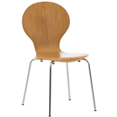 Non communiqué Chaise de conference diego interieur empilable non pliable en bois H. 86 cm Chêne - Publicité Non communiqué Chaise de conference diego interieur empilable non pliable en bois H. 86 cm Chêne - Publicité
