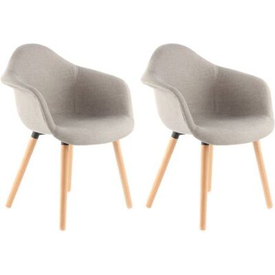 KAYOOM Winston 325 lot de 2 chaises - Siège en mousse souple, Design moderne - Publicité KAYOOM Winston 325 lot de 2 chaises - Siège en mousse souple, Design moderne - Publicité