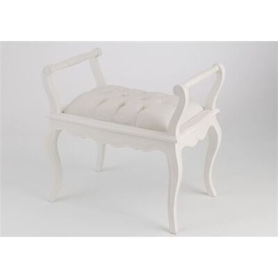 Non communiqué Banquette 1 place blanc cassé murano - Amadeus - Blanc - Bois Blanc - Publicité Non communiqué Banquette 1 place blanc cassé murano - Amadeus - Blanc - Bois Blanc - Publicité