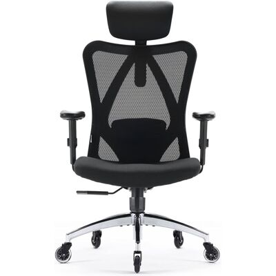 Non communiqué SIHOO M18 Fauteuil de Bureau Ergonomique, avec Support Lombaire et accoudoir réglable Noir Noir - Publicité Non communiqué SIHOO M18 Fauteuil de Bureau Ergonomique, avec Support Lombaire et accoudoir réglable Noir Noir - Publicité