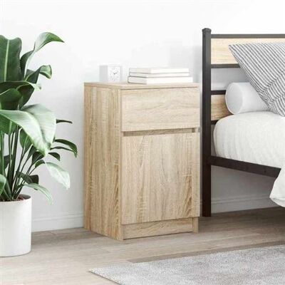 Non communiqué vidaXL Tables de chevet 2 pcs chêne sonoma 39x35x65 cm bois ingénierie, meuble de chevet, table d'appoint, armoire de lit, 861324 Marron - Publicité Non communiqué vidaXL Tables de chevet 2 pcs chêne sonoma 39x35x65 cm bois ingénierie, meuble de chevet, table d'appoint, armoire de lit, 861324 Marron - Publicité