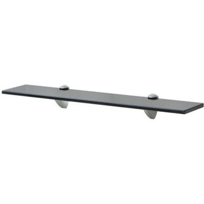 vidaXL Zwevend schap 60x10 cm 8 mm glas243765 Noir - Publicité vidaXL Zwevend schap 60x10 cm 8 mm glas243765 Noir - Publicité