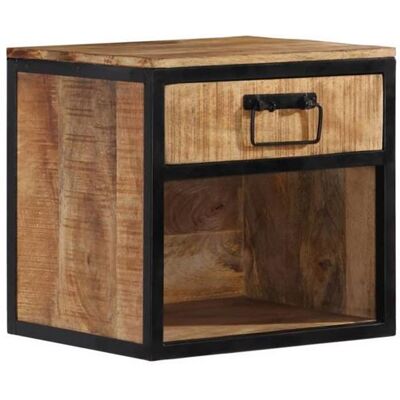 Non communiqué vidaXL Table de chevet 40x35x40 cm bois de manguier massif 358913 Marron - Publicité Non communiqué vidaXL Table de chevet 40x35x40 cm bois de manguier massif 358913 Marron - Publicité