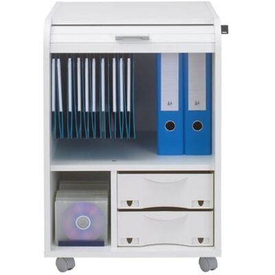 Générique Caisson de Bureau Blanc 2 Tiroirs - Blanc - L 47.2 x l 47 x H 49.2 cm Blanc - Publicité Générique Caisson de Bureau Blanc 2 Tiroirs - Blanc - L 47.2 x l 47 x H 49.2 cm Blanc - Publicité