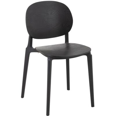 Non communiqué Chaise paris prix interieur non pliable H. 81 cm en plastique noir Noir - Publicité Non communiqué Chaise paris prix interieur non pliable H. 81 cm en plastique noir Noir - Publicité