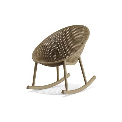 Chaise à bascule extérieure Best Qosy - Sable naturel - Mobilier de jardin - Publicité Chaise à bascule extérieure Best Qosy - Sable naturel - Mobilier de jardin - Publicité