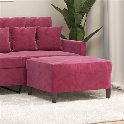 Non communiqué vidaXL Tabouret 70x55x41 cm velours bordeaux349321 Rouge - Publicité Non communiqué vidaXL Tabouret 70x55x41 cm velours bordeaux349321 Rouge - Publicité