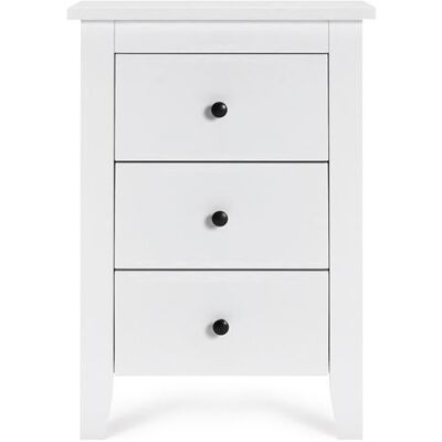 Non communiqué giantex Table de Nuit, Table de Chevet Moderne avec 3 Tiroirs, Pour Chambre à Coucher, 46 x 37 x 65 cm Blanc - Publicité Non communiqué giantex Table de Nuit, Table de Chevet Moderne avec 3 Tiroirs, Pour Chambre à Coucher, 46 x 37 x 65 cm Blanc - Publicité