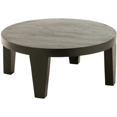 Non communiqué Table Basse en Bois "Reggie" 80cm Noir Noir - Publicité Non communiqué Table Basse en Bois "Reggie" 80cm Noir Noir - Publicité
