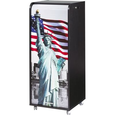 Simmob Caisson de Bureau Mobile Noir 108 cm - Liberté 505 - L 47.2 x l 47 x H 107.6 cm Noir - Publicité Simmob Caisson de Bureau Mobile Noir 108 cm - Liberté 505 - L 47.2 x l 47 x H 107.6 cm Noir - Publicité