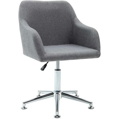 vidaXL 2 pièces Chaises de salle à manger pivotantes gris clair - Chaises de salle à manger - Publicité vidaXL 2 pièces Chaises de salle à manger pivotantes gris clair - Chaises de salle à manger - Publicité