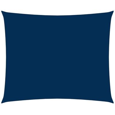 vidaXL Voile d'ombre 2,5x4 m Bleu - Parasoleil - Publicité vidaXL Voile d'ombre 2,5x4 m Bleu - Parasoleil - Publicité
