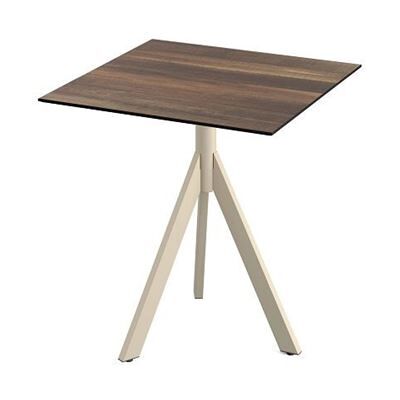 Feros Infinity - Table moderne intérieure/extérieure - 70x70cm - Publicité Feros Infinity - Table moderne intérieure/extérieure - 70x70cm - Publicité