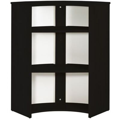 Non communiqué Meuble-Comptoir Bar 96 cm Noir 3 Niches - Tour Eiffel 750 751 - L 96.7 x l 44.9 x H 104.8 cm Noir - Publicité Non communiqué Meuble-Comptoir Bar 96 cm Noir 3 Niches - Tour Eiffel 750 751 - L 96.7 x l 44.9 x H 104.8 cm Noir - Publicité