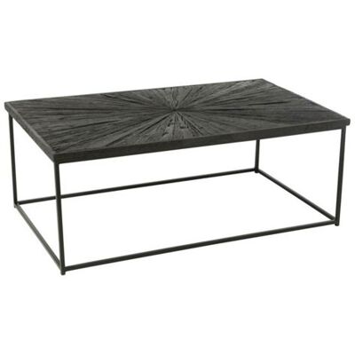 Non communiqué Table Basse en Bois "Shanil" 120cm Noir Noir - Publicité Non communiqué Table Basse en Bois "Shanil" 120cm Noir Noir - Publicité