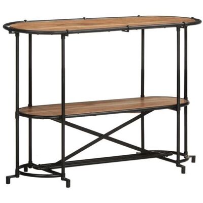 Non communiqué vidaXL Table console 110x42x76 cm bois massif d'acacia, bout de canapé, table console de couloir, table console de salon, 4013501 Marron - Publicité Non communiqué vidaXL Table console 110x42x76 cm bois massif d'acacia, bout de canapé, table console de couloir, table console de salon, 4013501 Marron - Publicité