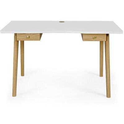 Bureau WOODMAN Peer - Design scandinave avec rangement - Publicité Bureau WOODMAN Peer - Design scandinave avec rangement - Publicité