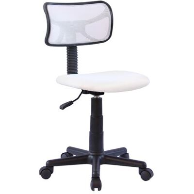 Idimex Chaise de bureau pour enfant MILAN, blanc Blanc - Publicité Idimex Chaise de bureau pour enfant MILAN, blanc Blanc - Publicité