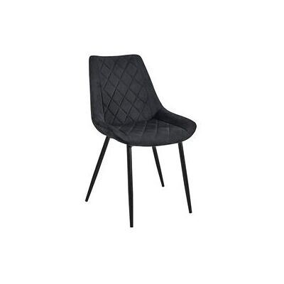 Non communiqué 1 Pièce chaise matelassée de salle à manger en velours AKORD SJ.0488 Noir Noir - Publicité Non communiqué 1 Pièce chaise matelassée de salle à manger en velours AKORD SJ.0488 Noir Noir - Publicité