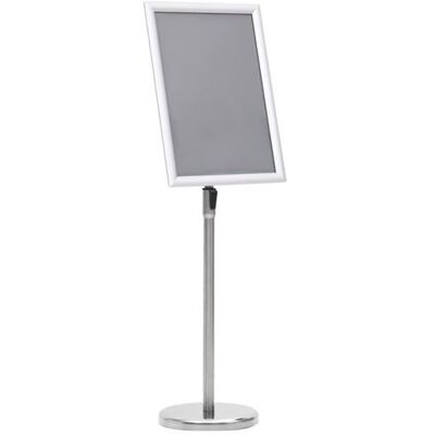 Support de pied pour posters A3 en alliage d'aluminium argenté vidaXL - Support pour affiches - Publicité Support de pied pour posters A3 en alliage d'aluminium argenté vidaXL - Support pour affiches - Publicité