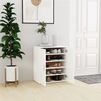 Non communiqué Armoire à chaussures Blanc 60x35x70 cm Bois d’ingénierie Blanc - Publicité Non communiqué Armoire à chaussures Blanc 60x35x70 cm Bois d’ingénierie Blanc - Publicité