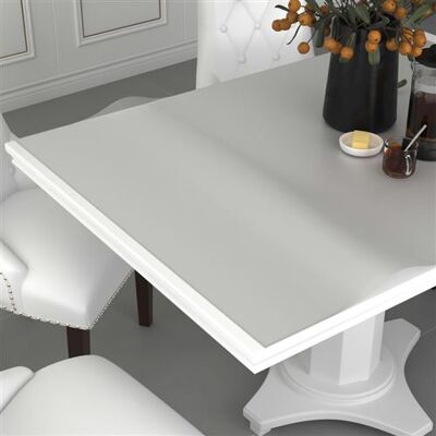 vidaXL Protège-table 100x90 cm - PVC Mat 2mm - Publicité vidaXL Protège-table 100x90 cm - PVC Mat 2mm - Publicité