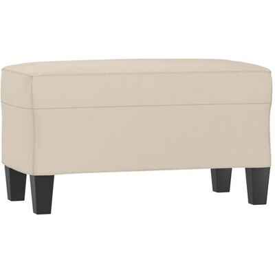 Non communiqué vidaXL Banc Crème 70x35x41 cm Tissu microfibre Crème - Publicité Non communiqué vidaXL Banc Crème 70x35x41 cm Tissu microfibre Crème - Publicité