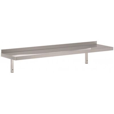 Non communiqué Etagère Inox Murale Avec Console - Profondeur 300 - Combisteel - 1400x300 inox - Publicité Non communiqué Etagère Inox Murale Avec Console - Profondeur 300 - Combisteel - 1400x300 inox - Publicité