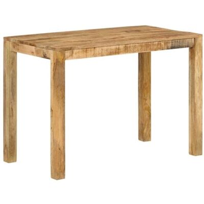 Non communiqué Table à dîner 110x55x76 cm Bois de manguier massif marron - Publicité Non communiqué Table à dîner 110x55x76 cm Bois de manguier massif marron - Publicité