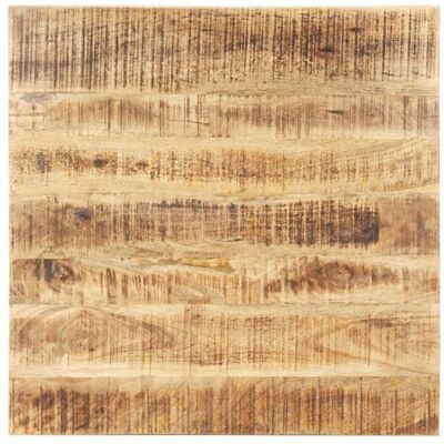 vidaXL Plateau en bois 80x80 cm - Bois de mangue rustique - Plateau pour table à manger & café - Publicité vidaXL Plateau en bois 80x80 cm - Bois de mangue rustique - Plateau pour table à manger & café - Publicité