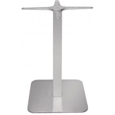 Pied de Table Carré en Inox - Bolero - - Inox 400x400x680mm Inox - Publicité Pied de Table Carré en Inox - Bolero - - Inox 400x400x680mm Inox - Publicité