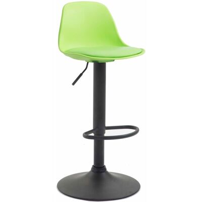 Non communiqué CLP Tabouret de bar Kiel Similicuir et coque en plastique , Noir/Vert Vert - Publicité Non communiqué CLP Tabouret de bar Kiel Similicuir et coque en plastique , Noir/Vert Vert - Publicité