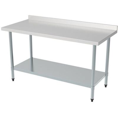 Non communiqué Table Inox Pro Avec Dosseret Gamme 700 Combisteel 1 - Publicité Non communiqué Table Inox Pro Avec Dosseret Gamme 700 Combisteel 1 - Publicité